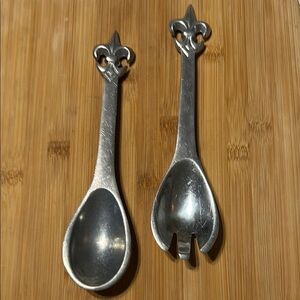 Salad Spoon and Fork Set